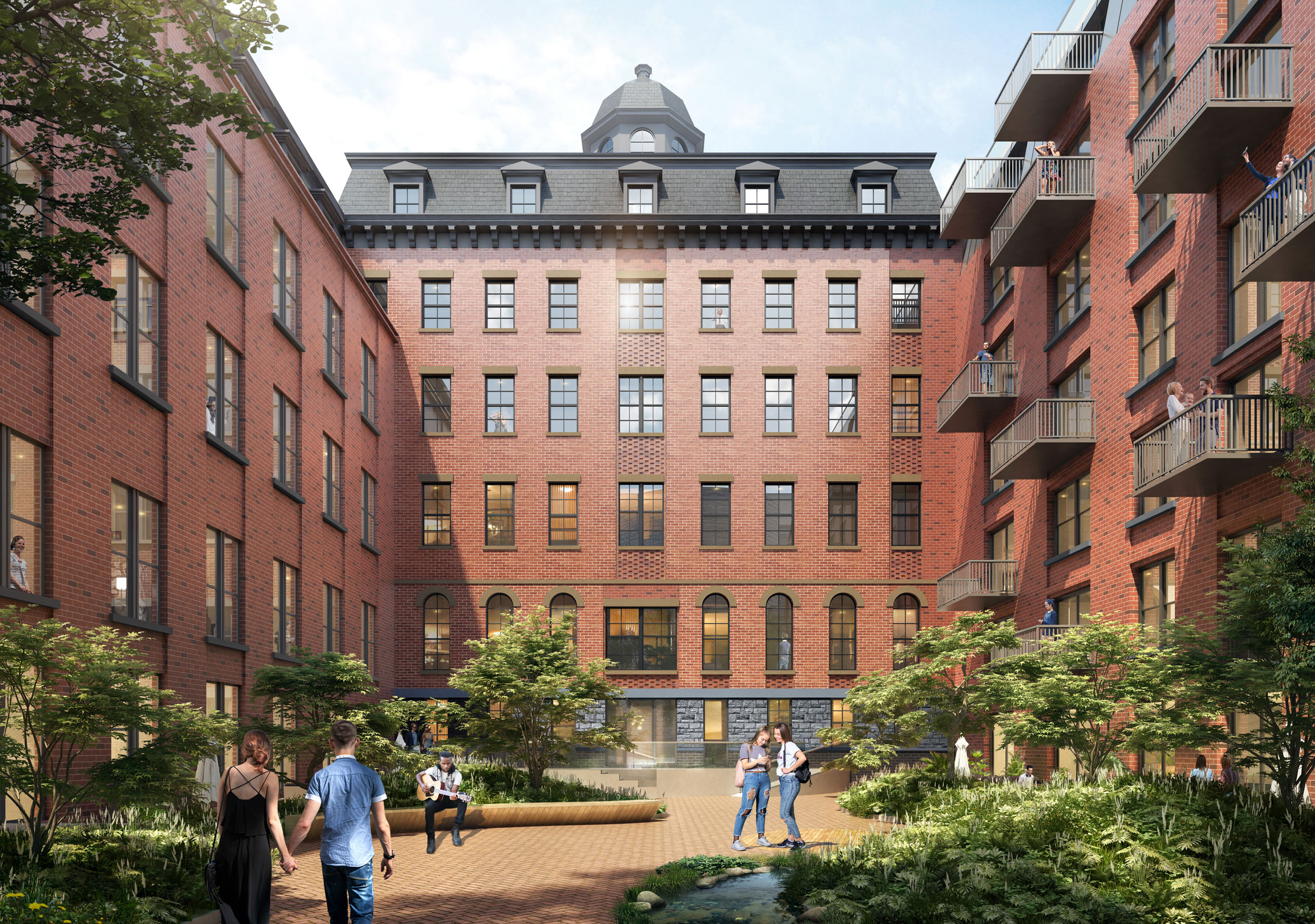 The Hartby Courtyard New York residential